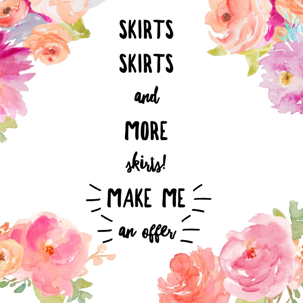 Lots of Skirts! Plus lots of work pieces !!